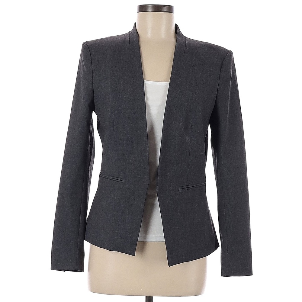 H&M Charcoal Open-Front Blazer